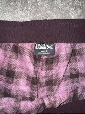 Eddie Bauer Women’s Fleece-Lined Pants Tie Waist, Jogger Style